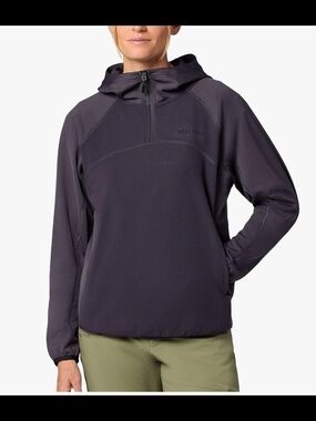 NWT Marmot Rockbound Fleece Hoodie in Blackened L 😀
